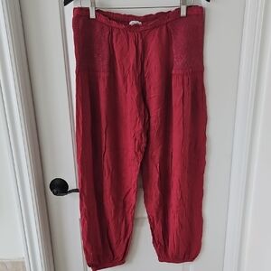 ✨️INTIMATELY Free People | Cinnamon Red Beach, Lounge Pants | W Sz. M